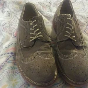 1901 suede wingtips size 12